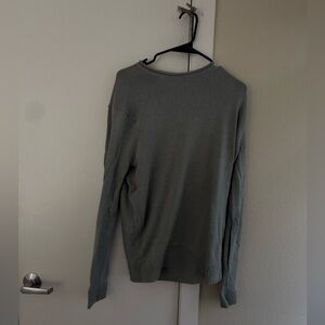 Men’s Abercrombie & fitch; light blue knit sweater, large